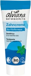 Toothpaste with organic peppermint 