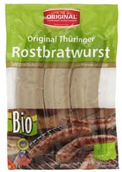 Original Thüringer BIO Rostbratwurst