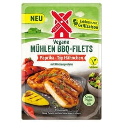 Rügenwalder Mühle BBQ Filets Typ Hähnchen Paprika VEGAN