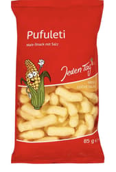 Jeden Tag Pufuleti Mais-Snack