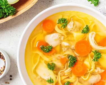 Hühnersuppe