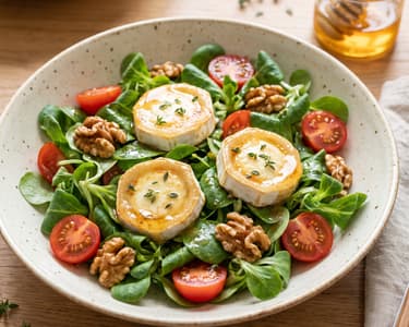 Lamb's Lettuce with Goat Cheese
