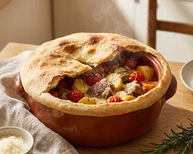Shepherd's Pot from Matera with Lamb and Pecorino