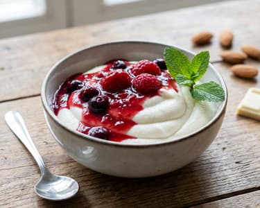 Marzipan Mousse
