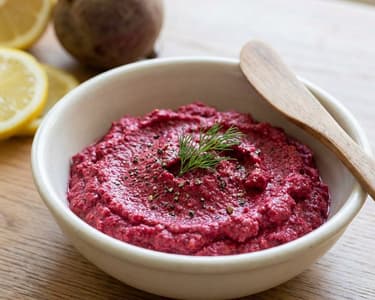 Beetroot Spread with Tofu