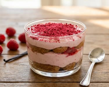 Himbeer-Tiramisu mit Mascarpone