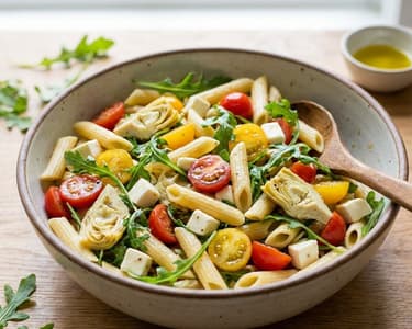 Sommerlicher Gemüsesalat mit Zottarella