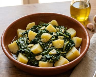 Blitva | Croatian Chard and Potato Side Dish