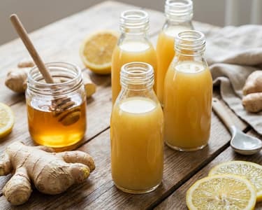 Hausgemachte Ingwer-Shots | Immun-Booster