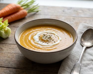 Cremige Röstgemüsesuppe | Gesund & Lecker