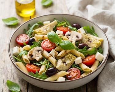 Sommerlicher Gemüsesalat mit Zottarella