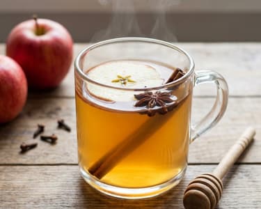 Heißer Apfel | Wärmender Winterdrink mit Gewürzen