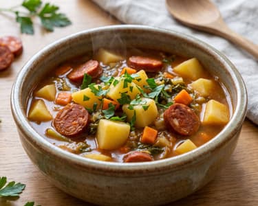 Potato Stew with Chorizo Sausage