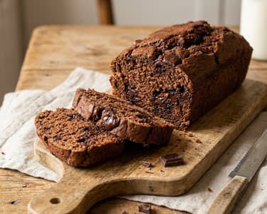 Saftiges Schokoladenbrot mit Dinkelvollkornmehl