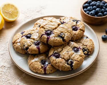 Blueberry Cream Cheese Cookies