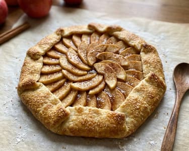 Rustikale Apfel-Galette | Knusprig & Saftig