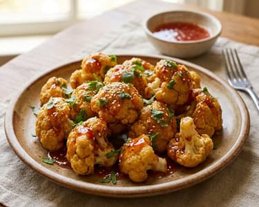 Baked Cauliflower in Yogurt Batter