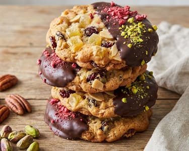 Christmas Florentines with Pineapple and Pecans