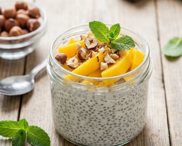 Chia Yogurt with Mango | Healthy Breakfast