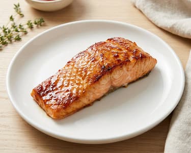 Lachs mit Ahornsirup-Glasur | Maple-glazed Salmon