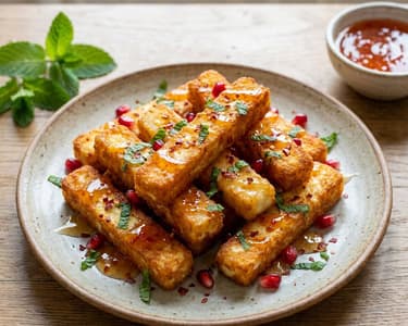 Halloumi Fries | Golden brown & crispy