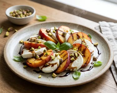 Gegrillte Nektarinen-Caprese | Sommer-Klassiker