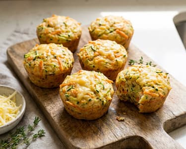 Zucchini Carrot Muffins