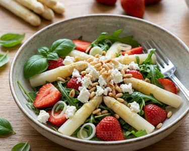 Strawberry Asparagus Salad