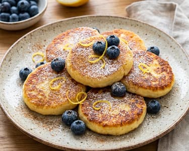 Sächsische Quarkkeulchen | Goldbrauner Brunch-Klassiker