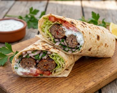 Köfte Dürüm | Würziger türkischer Streetfood-Wrap