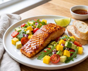 Honey-Glazed Salmon