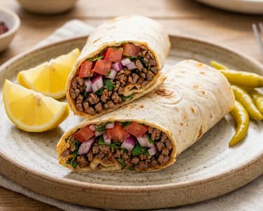 Türkisches Tantuni Dürüm | Würziger Streetfood-Wrap