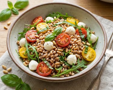 Italienischer Farro-Salat | Frischer Sommergenuss