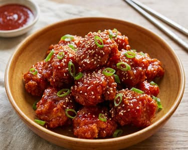 Korean Fried Chicken | Crispy & Sweet-Spicy