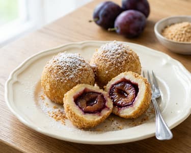 Bayerische Zwetschgenknödel | Fruchtiger Klassiker