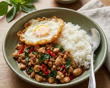Pad Krapao Gai | Thai Basil Chicken