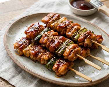 Korean Dakkochi | Juicy Chicken Skewers