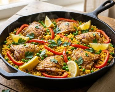 Arroz con Pollo | Spanish Chicken and Rice One-Pot