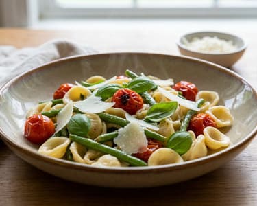 Orecchiette with Green Beans | Italian Summer Pasta