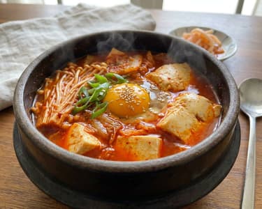 Sundubu-Jjigae | Fiery & Spicy Korean Tofu Soup