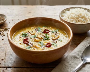Indian Dal Tadka | Creamy & Spicy Lentil Delight