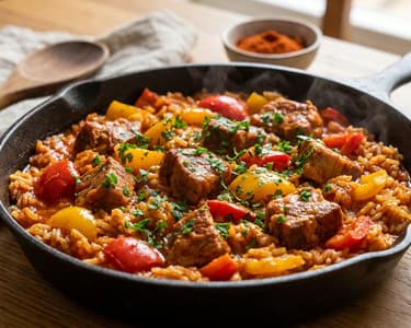 Serbian Reisfleisch | Hearty Balkan Classic