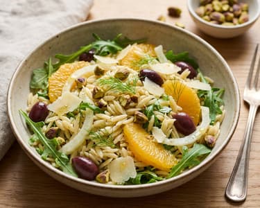 Sicilian Orzo Salad | Mediterranean & Fresh