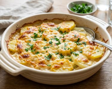 Potato and Kohlrabi Casserole | Creamy & Savory Baked