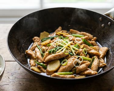Ginger Spring Onion Chicken | Wok Classic in 15 Min.