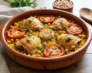 Spanish Arroz al Horno | Aromatic Baked Rice Stew
