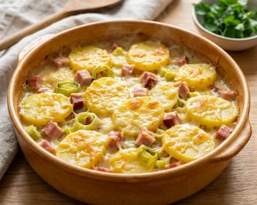 Kassler Potato Casserole | Hearty Oven Delight