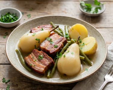 Birnen, Bohnen und Speck | Norddeutscher Klassiker