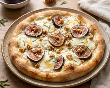 Pizza Bianca with Ricotta and Figs | Summer Delight