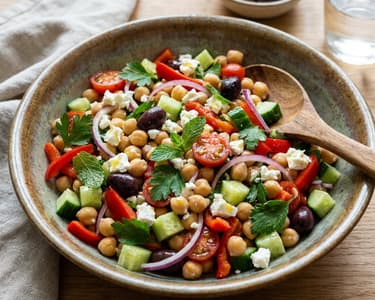 Türkischer Kichererbsensalat | Nohut Salatası